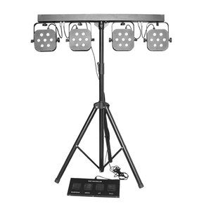 ชุดไฟพาร์ LED RGB 3in1ขนาด7*3วัตต์,ชุดไฟพาร์ LED แบบแบน - Product Image 1