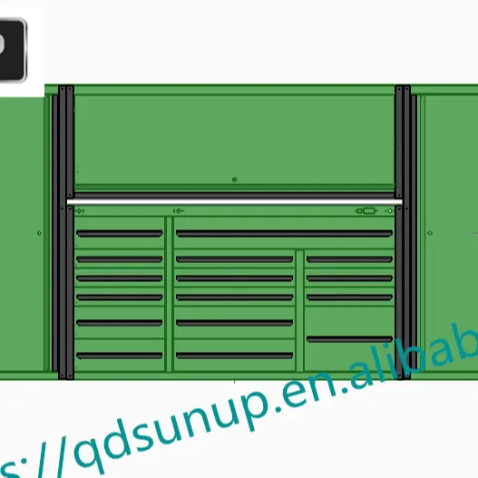 Armadio portautensili combinato modulare per garage officina meccanica per strumenti di carpenteria