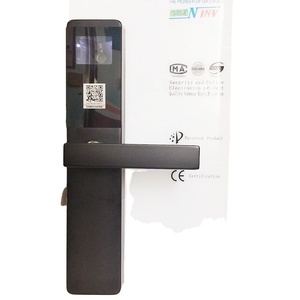 Blocco con codice QR per porta scorrevole con serratura intelligente con serratura a gancio - Product Image 2
