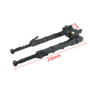 Aluminum Alloy Outdoor Hunting Stabilizer Suitable for Shooting Aiming V9 Telescoping Bracket QD 20-21mm <strong>Mount</strong> Hunting <strong>Bipod</strong> - Product Image 5