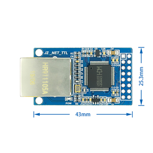 Vendita calda CH9121 porta seriale a modulo di rete Ethernet modulo di trasmissione TTL microcontrollore industriale
