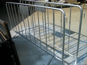 Bán buôn pre-mạ kẽm ống kim loại rào chắn màu vàng lớp phủ đường an toàn đông đúc kiểm soát hàng rào - Product Image 6