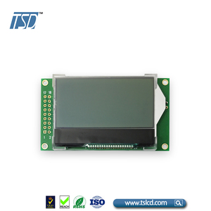 12864 128*64 punti display lcd COG pannello LCD FSTN con connessione pin modulo lcd mono