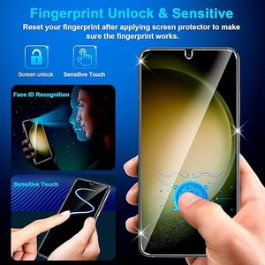 Incasamsung Techno su geçirmez güçlü Temper kamera cam kurulum seti ekran koruyucu Samsung Galaxy S23 Ultra cep telefonu - Product Image 5