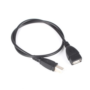 <strong>USB</strong> <strong>2.0</strong> Type <strong>a</strong> Female to <strong>USB</strong> B Male Scanner Printer Extension Adapter Cable - Product Image 1