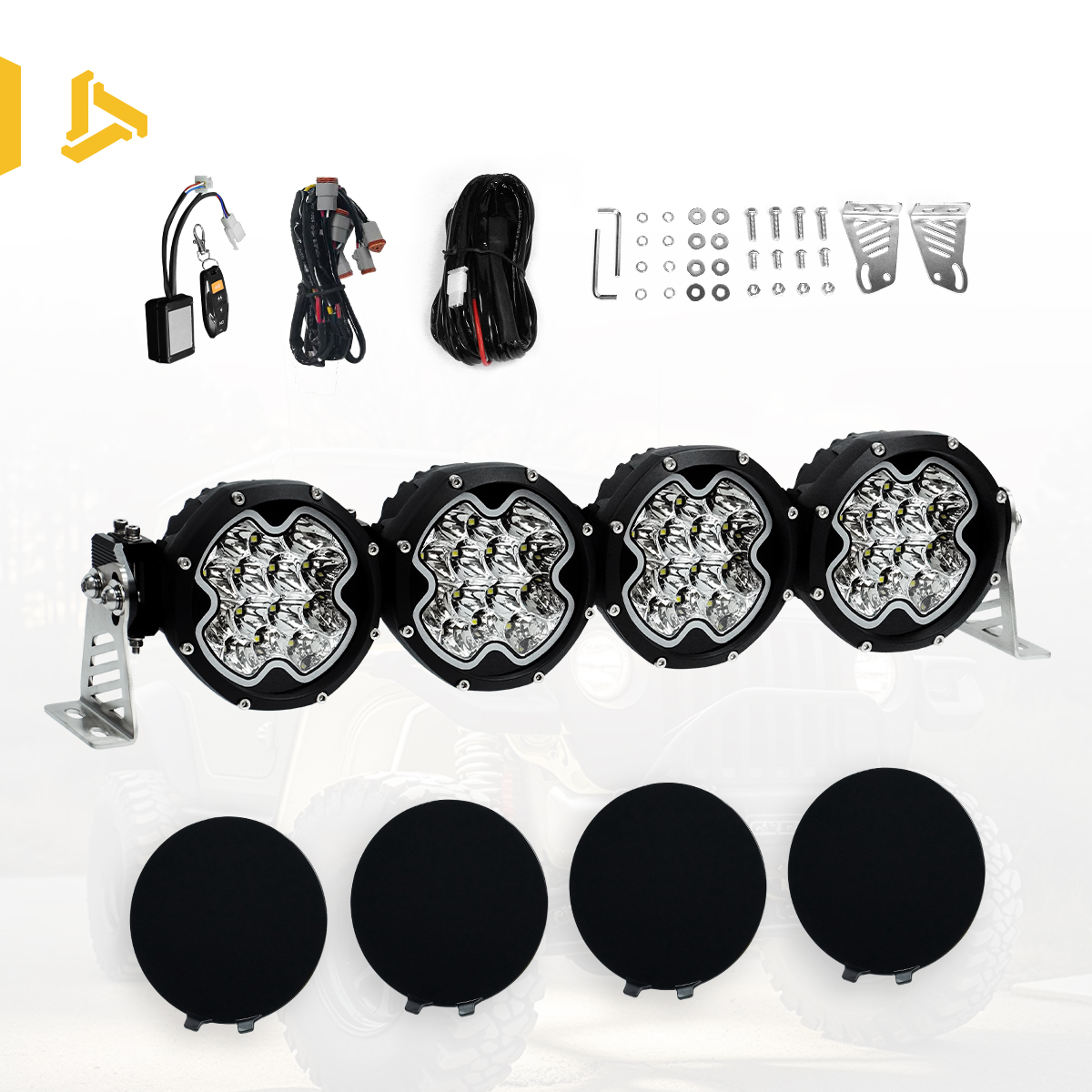 Kit de barre lumineuse (couvercle noir)