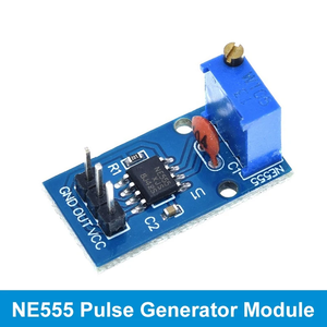 NE555 Pulsfrequenz-Arbeits zyklus Einstellbares Modul Rechteck-5-V-12-V-Signalgenerator für Arduino Smart Car - Product Image 3