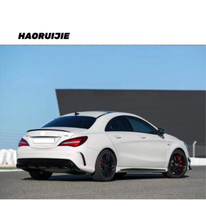 Dönüşüm kiti ön ve arka tampon modifikasyonları vücut kiti mercedes-benz CLA-Class W117 geç değişiklik CLA45 AMG - Product Image 4