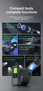 W600 10M Ống Kính Duy Nhất Nội Soi Tuyến Tính Cắt <span class=keywords><strong>Stapler</strong></span> 1080P Không Dây Wifi Di Động Nội Soi Borescope Hồng Ngoại Máy Ảnh - Product Image 4