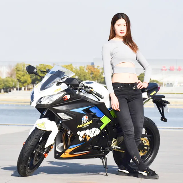 Sinski卸売250cc/400ccレーシングガスバイク女の子用17インチ130km/hガススポーツバイク