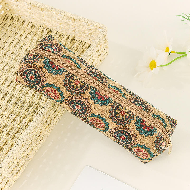 Round flower pencil case small size 19cm