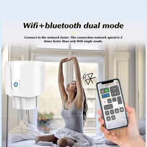 Tuya สมาร์ทซ็อกเก็ต US 16A AC100-240V WiFi + RF433 ปลั๊กอัจฉริยะปลั๊กไฟ - Product Image 4