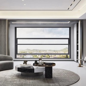 Smart Electric Lift up Aluminum Toughened Glass <strong>Window</strong> Multifunction Soundproof Verticals Sliding Balcony <strong>Windows</strong> - Product Image 2