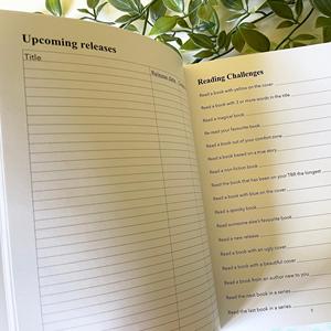 Custom Low MOQ Eco-friendly Hard Cover Book <strong>Log</strong> Reading Journal <strong>Notebooks</strong> for Book Lovers - Product Image 3