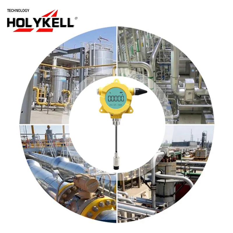 Holykll Sensor Level Bahan Bakar Nirkabel GSM SIM, Sensor Tingkat Bahan Bakar Nirkabel GPRS untuk Sistem Pemantauan Waktu Realtime Oilfield