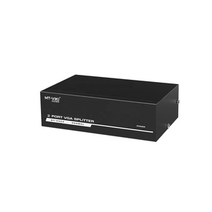 350MHz <strong>VGA</strong> <strong>Splitter</strong> <strong>1</strong> in <strong>2</strong> Out, MT-VIKI 1x2 <strong>1</strong> Computer <strong>2</strong> Monitor + Power Adapter <strong>VGA</strong> <strong>Splitter</strong> - Product Image 5