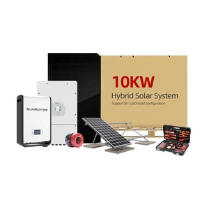 太阳能电池板系统10kw太阳能发电系统全套太阳能电池板套件 - Product Image 1