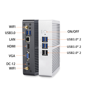 Mini computadora de oficina i7 precio bajo Embedded micro PCs Refrigeración pasiva sin ventilador