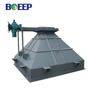 Contenedor de tolva de descarga de metal, Cubo de almacenamiento de material de agregado de carga automática, en venta - Product Image 3