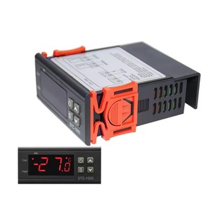 Новый STC-1000 цифровой регулятор температуры, контроль охлаждения, задержка на выходе, термостат NTC, датчик 220 В, контроллер - Product Image 3