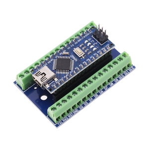NANO IO Shield V3.0 3.0 Controller Terminal Adapter Erweiterungs karte Einfache Verlängerung platte für Arduino AVR ATMEGA328P