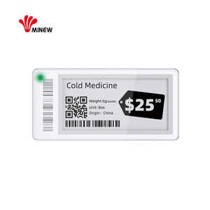 Nhãn Kệ Điện Tử Minew 2.1 Inch Bluetooth ESL Với Thẻ Giá E-Ink - Product Image 6