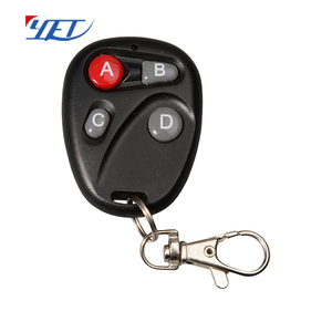 Produttore trasmettitore Universal Learning Code EV1527 433mhz 4 pulsanti apriporta automatico telecomando YET104BK