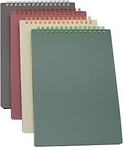 Cuaderno de papel Kraft A5 personalizable de 21x11 cm con cubierta de PVC, cuaderno de encuadernación de hojas sueltas o en espiral de estilo impreso para diario