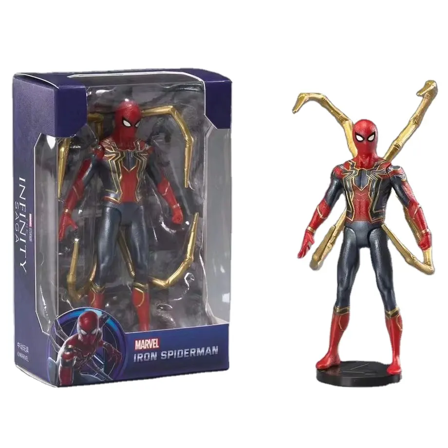 Mk85 Hulks movilidad conjunta figura de acción The Avengers IronMans modelo 3D juguetes PVC 13cm SpiderMan caja embalada