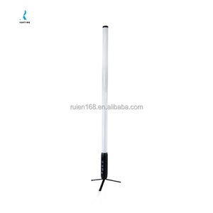 ไฟไดโอดเปล่งแสง LED พิกเซล360องศาแบตเตอรี่ไร้สาย RGBA โคมไฟ DMX ควบคุมไฟเวที - Product Image 1