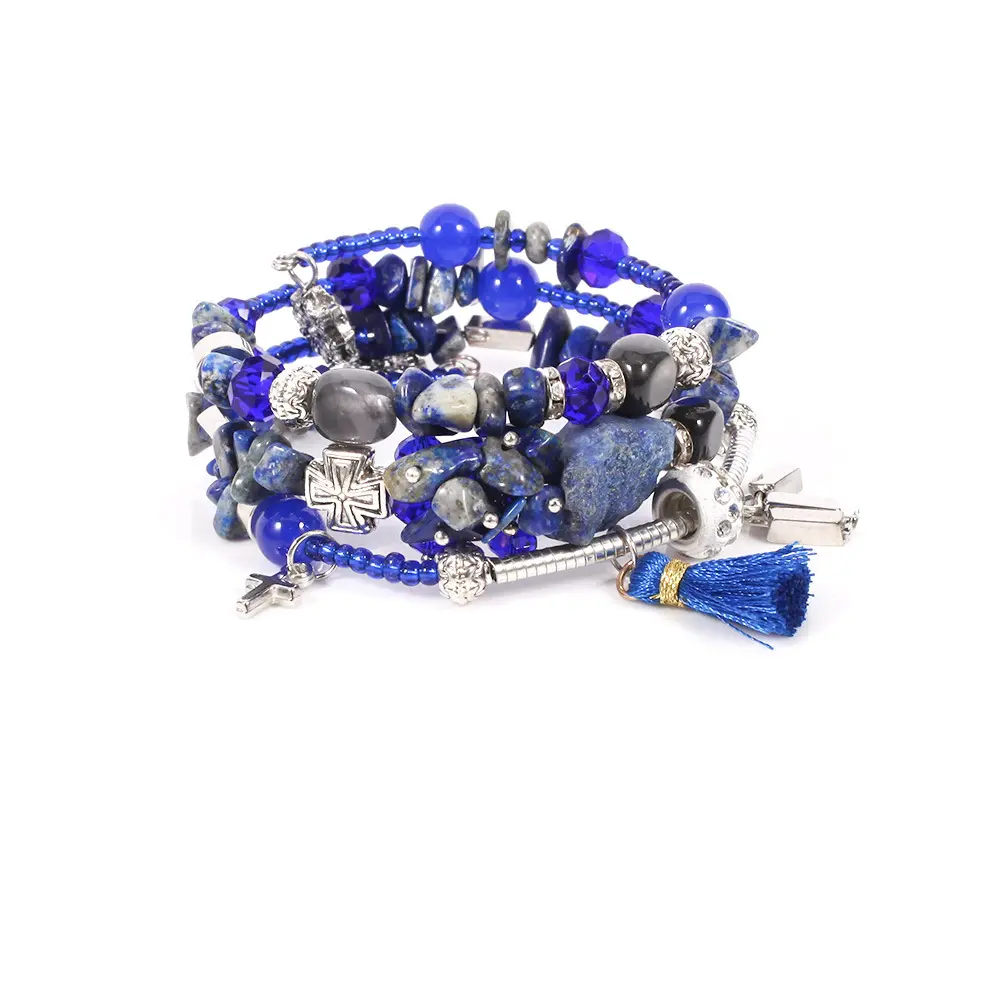 Thời Trang Ý Hạt Bracelet Set Cho Phụ Nữ Bán Buôn N911089