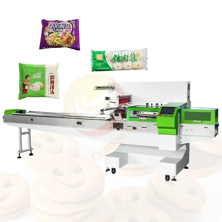 ORME Horizontal Cookie Árabe Pão Sachet Cupcake Pacote Sandwich Bag Automatic Pack Machine Preço