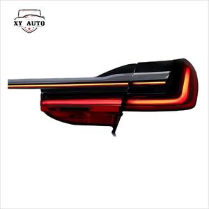 For BMW 7 Series <strong>G12</strong> Tail Light Assembly for Old New Models <strong>12V</strong> Yellow <strong>LED</strong> Through Running&amp;Turn Signal ABS with Red &amp; Clear Lens - Product Image 2