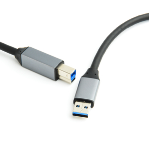 USB3.0ประเภทตัวผู้ไปยัง B ตัวผู้สีดำ am ถึง BM สายข้อมูลเครื่องพิมพ์1เมตรสำหรับการสแกนคอมพิวเตอร์และการชาร์จ - Product Image 4