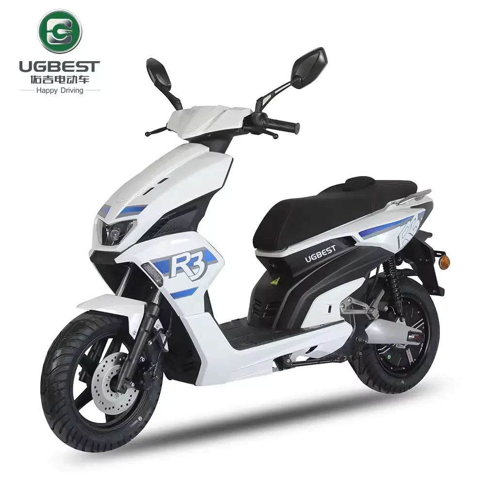 Neues Design 20 Meilen pro Stunde austauschbare Batterie Elektroroller 3000 W Elektro-Motorrad mit Lithiumbatterie