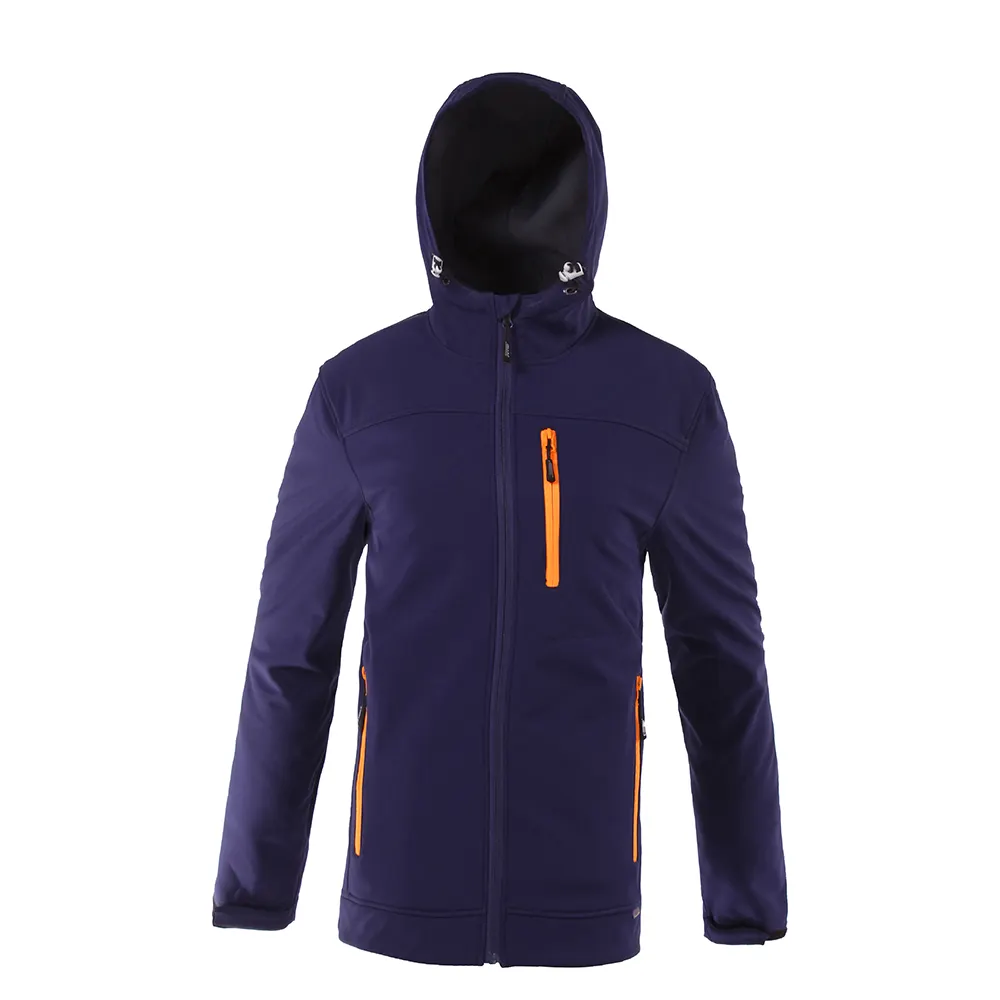 Vendita calda Logo personalizzato stile classico cappotto in pile giacca a vento Softshell vestiti impermeabili con ricamo stampato Logo