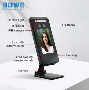 Controlador de acceso de reconocimiento facial Ai Biometrics y dispositivo de asistencia de tiempo - Product Image 2