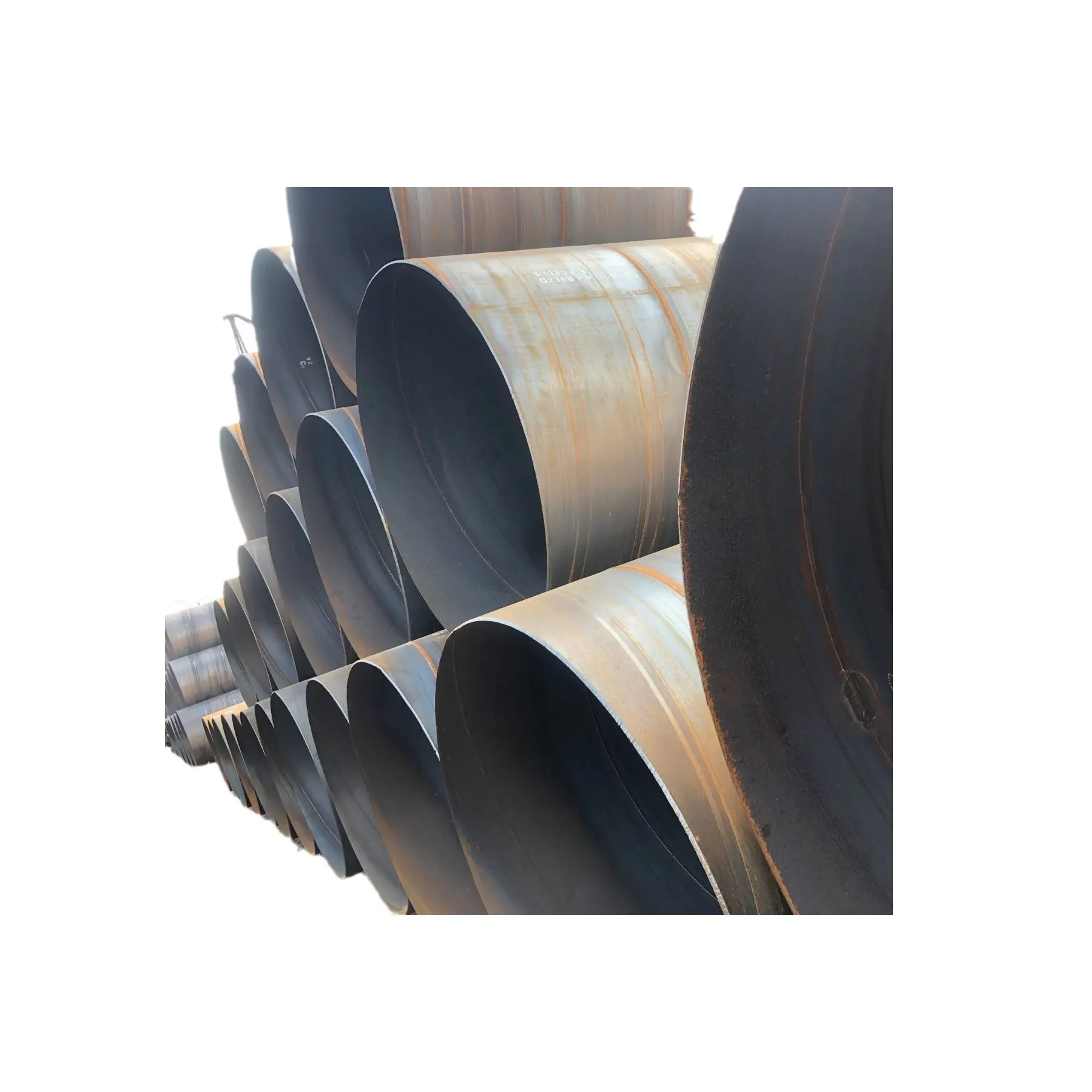 Drinking water epoxy coal asphalt anti-corrosion spiral steel pipe 8710 epoxy resin buried anti-corrosion pipeline