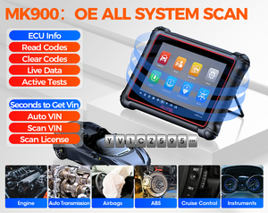 专业autel Maxicom Mk900 Mk 900 Obd2双向控制所有系统诊断工具和服务平板电脑自动扫描仪 - Product Image 4