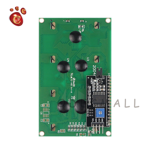 LCD2004 I2C 2004 20x4 2004A Blauer/grüner Bildschirm HD44780 Zeichen LCD/mit seriellem IIC/I2C-Schnittstellenadaptermodul für Arduino