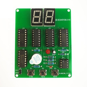 Taidacent Basketball Spiel 24 Sekunden Digital Countdown-Timer Schaltung Elektronische Teile Kit DIY Elektronische Trainer Kit - Product Image 4
