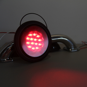 บริการหยุดท้ายรถคาราวานรถพ่วง12V ไฟ LED ไฟท้าย40MA กลมสำหรับเรือเดินทะเล - Product Image 5