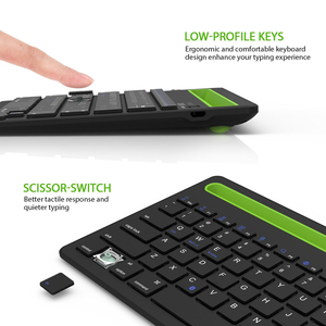 Clavier Bluetooth para tablette teclado inalámbrico BT Broadcom Bluetooth 3,0 teclado para 5 pulgadas Android Tablet PC y teléfono - Product Image 5