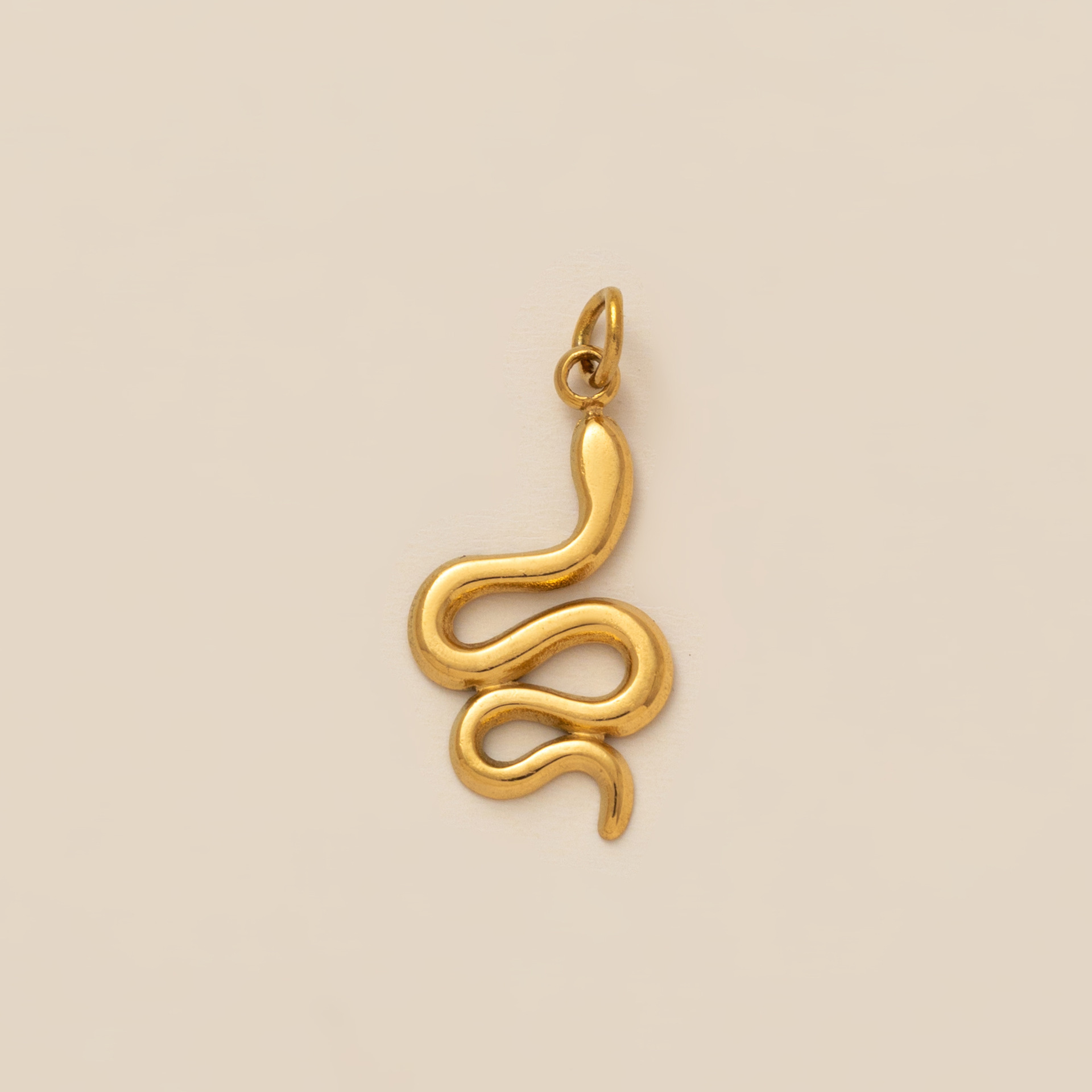 Snake pendant-Gold