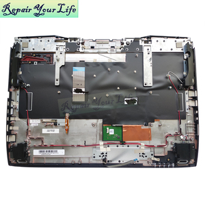 Palmrest Top trường hợp bàn phím máy tính xách tay GK cho ASUS ROG g701vi g701vik gx700vo 0kn0-sd1gr11 0knb0-e611gr00 với <span class=keywords><strong>touchpad</strong></span> và loa - Product Image 2