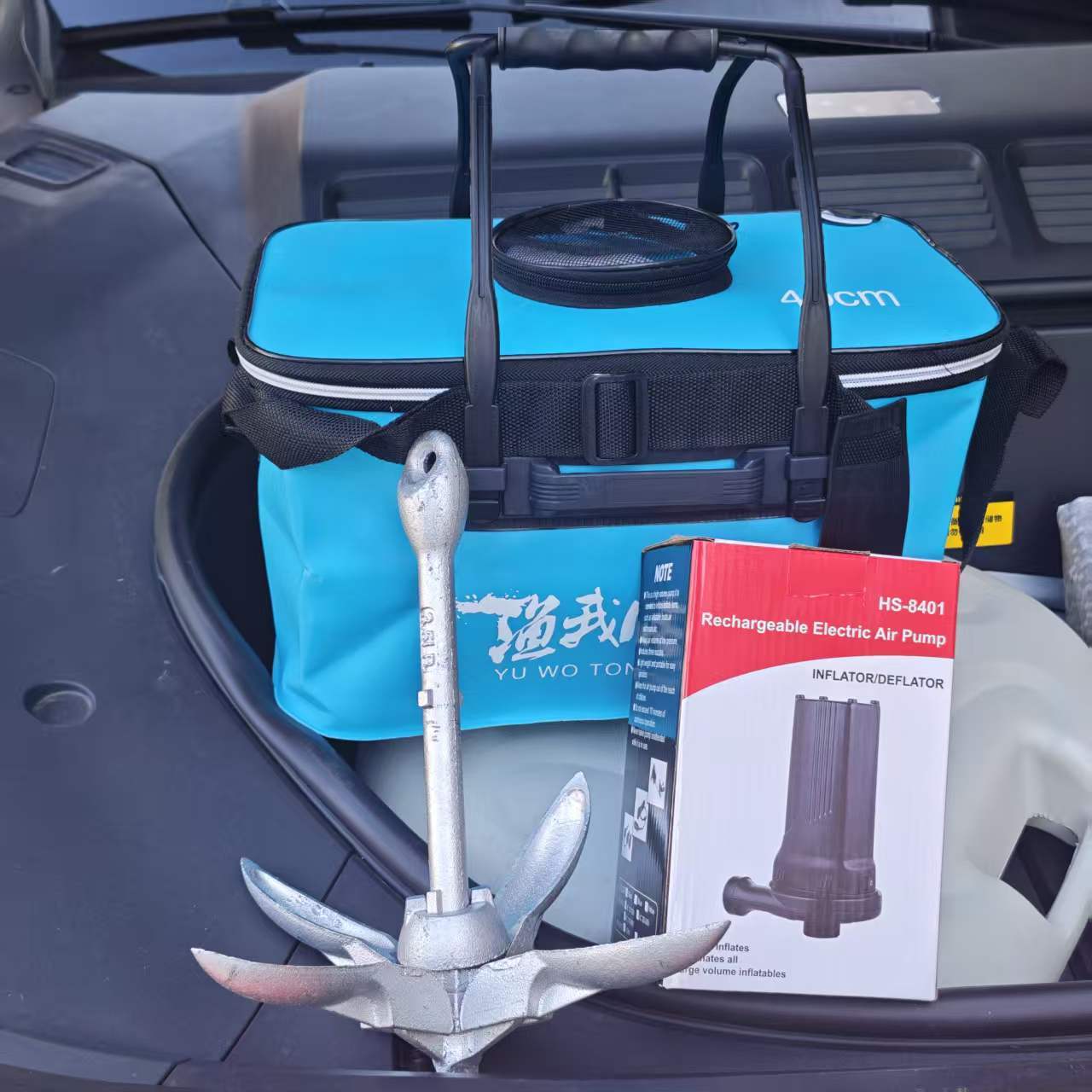 Kit Confort (24L + Ancre + Pompe Rechargeable)