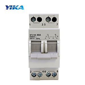 YIKA SF çift güç manuel Transfer anahtarı 1P 2P 3P 4P 16A 20A 25A 32A 40A 63A modüler manuel geçiş anahtarı - Product Image 5