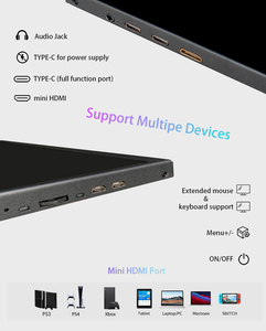 Monitores portátiles Pantalla de publicidad LCD de 8,9 pulgadas Pantalla táctil IPS Módulo de PC Segundo Monitor Cable de TYPE-C de características completas - Product Image 3