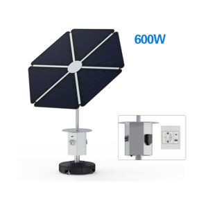 可调角度太阳能发电系统600W 2400太阳能电池板离网逆变器1.5kWh锂电池完整供电系统太阳能 - Product Image 2