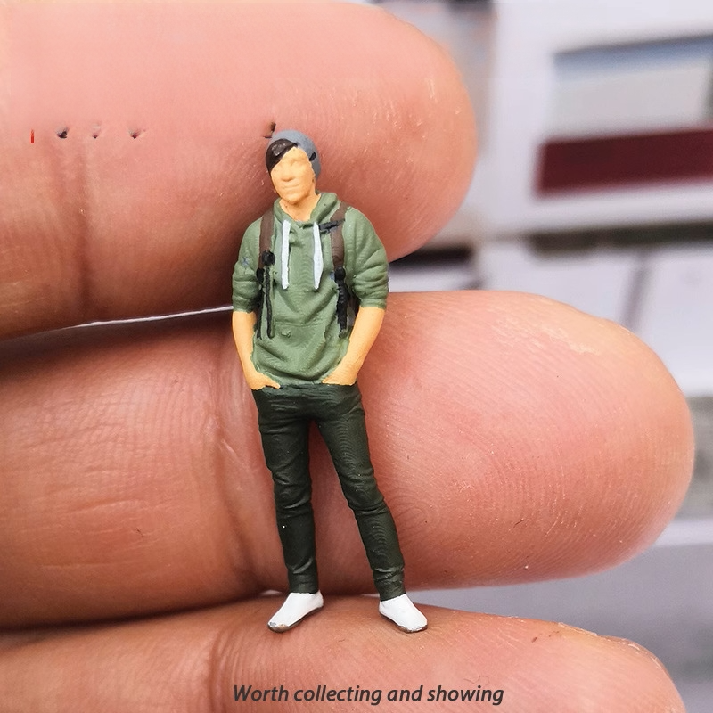 กระถางเดินทางสุดเท่ สีเขียว ขนาด 1:64
